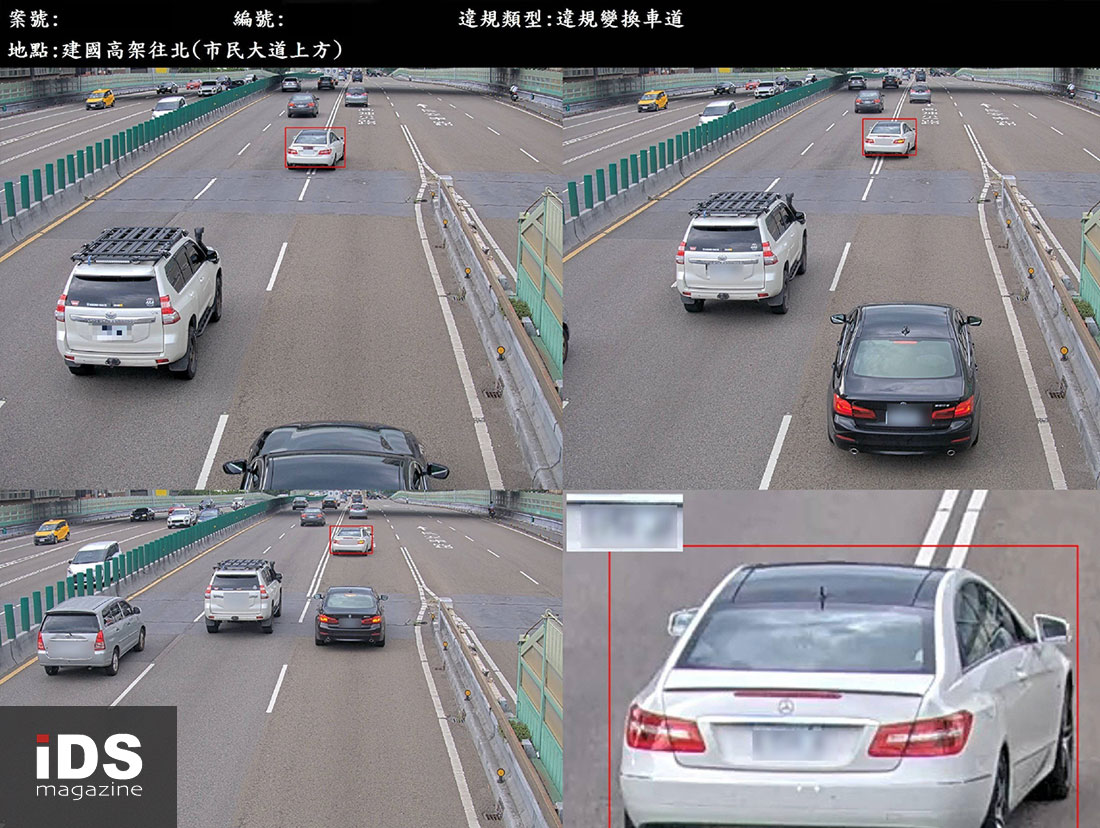 安防-台北市針對高架道路採用AI影像辨識，強力執法