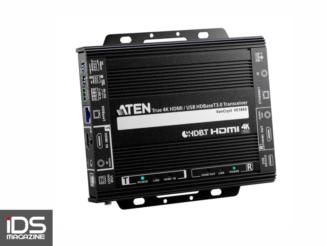 安防-宏正自動科技ATEN發表第一款HDBaseT 3.0視訊收發器