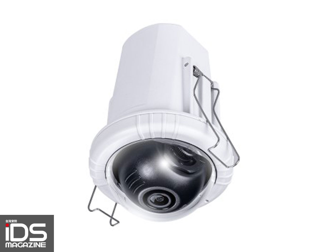 安防-一款適合用於室內裝修案場的監控攝影機，VIVOTEK FD9182-H 嵌入式網路攝像機