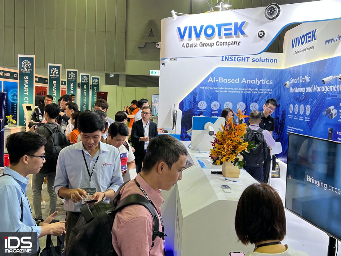 安防-VIVOTEK 晶睿通訊參加越南Smart City Asia 2023，耀眼呈現台灣監控軟硬體落地應用實力 
