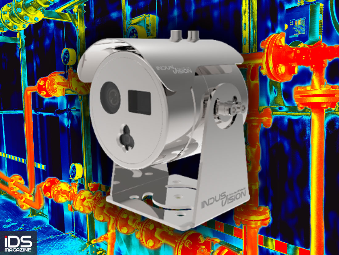 建築-韓國indusvision發表工業級熱成像與火焰偵測解決方案iVEX-PLs-1001STA