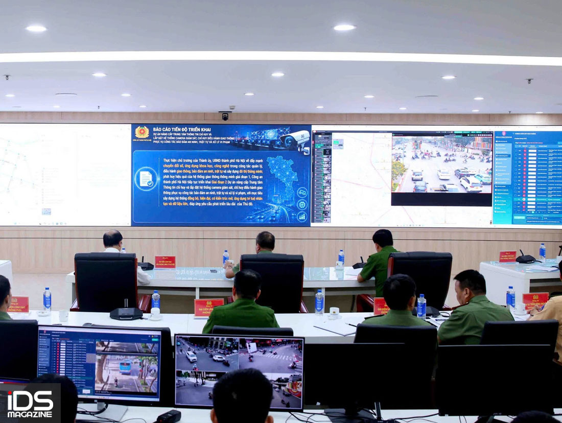 建築-越南河內正式啟用第二階段資訊指揮中心，5,000支AI攝影機將改變都市方程式