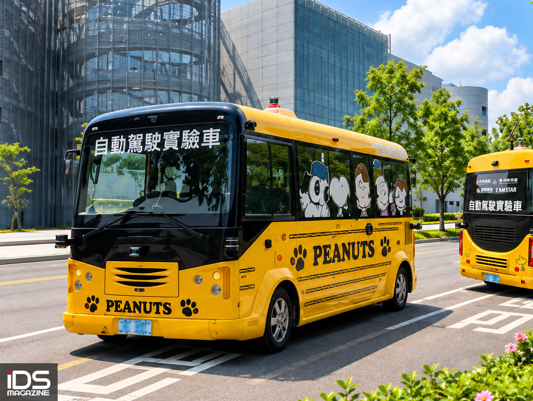 安防-台中自駕巴士進階半封閉場域實車測試 未來將串聯捷運、轉運與觀光